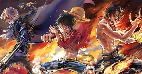 One Piece Luffy Ace Sabo