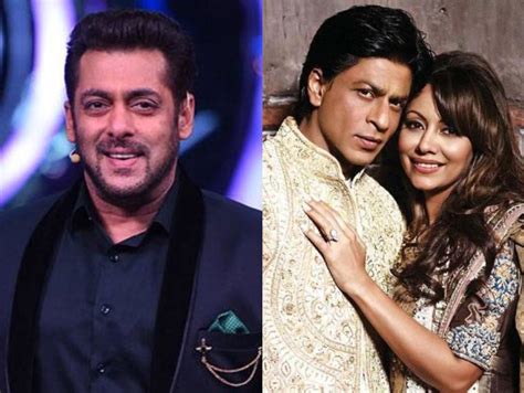 Bigg Boss 12 Salman Khan Calls Shah Rukh Khan And Gauri As Bollywoods Power Couple