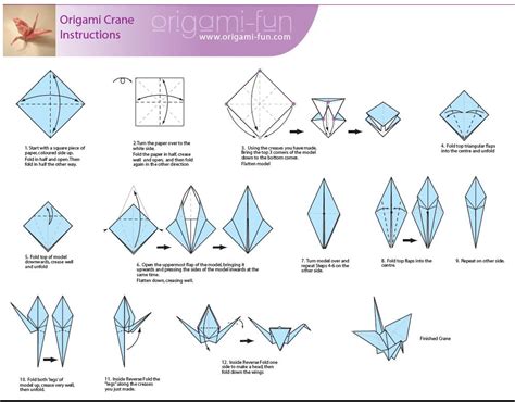 Origami Crane Instructions Fly With Origami Learn To Dream