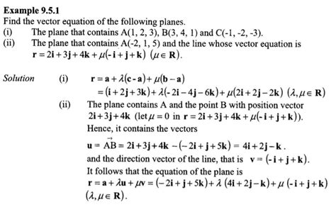 [solved] Finding Equation Of Plane Given Vector Of Point 9to5science