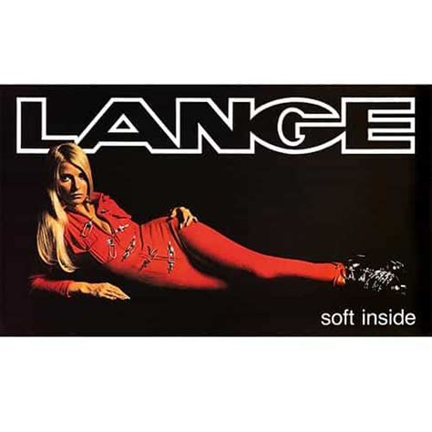 Lange 1969 Original Ski Poster Soft Inside 14 X 24 Inches