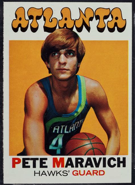 But there are more than a handful of players whose lives would transition well to the big screen, including pistol pete maravich, a legendary college ballplayer. 1971 Topps Pete Maravich #55 | Megadeluxe | For The Love ...