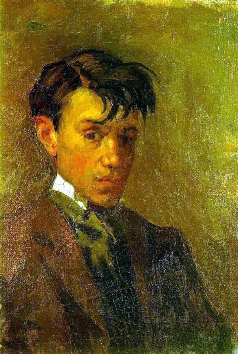 1896 Autoportrait Mal CoiffВ — Pablo Picasso 1881 1973 Period Of