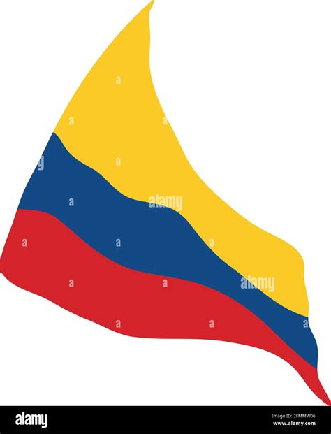 Colombia Flag Waving Stock Vector Image And Art Alamy