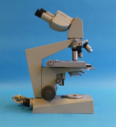 Compound Achromatic Microscope Binocular Tube Type Ergaval