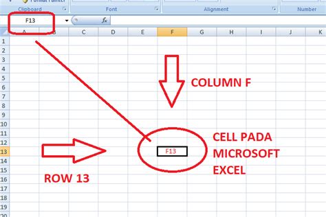 Mengenal Apa Itu Row Column Cell Dan Range Di Ms Excel Mobile Legends