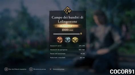 Assassin S Creed Valhalla Sfida Di Maestria Rifugio Banditi Di