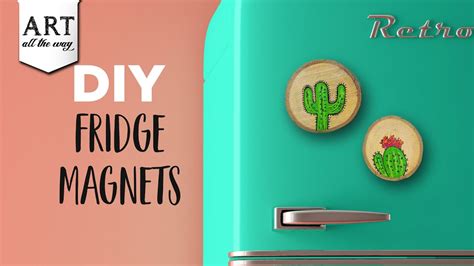 Diy Fridge Magnets Easy Home Decors Kitchen Decor Ideas Youtube