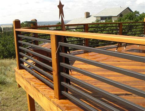 The project's not as complicated as it might seem, either. Horizontal Steel Deck Railing | Home Design Ideas