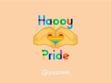 The Joypixels Happy Pride Emoji Sticker Pride Pack By Joypixels On Dribbble