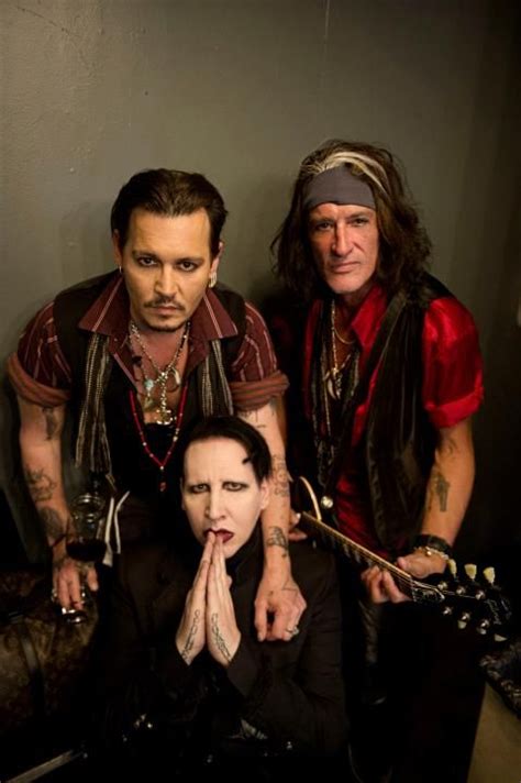 becauseitisjohnnydepp: Johnny Depp, Marilyn Manson and Joe ... Johnny depp, tim barton and helena bonham carter.