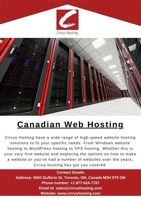 Ppt Canadian Web Hosting Powerpoint Presentation Free Download Id