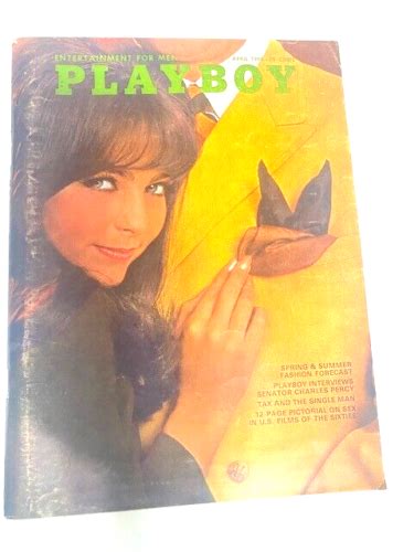 Vtg Playboy Magazine Back Issue April Playmate Gaye Rennie Ebay My