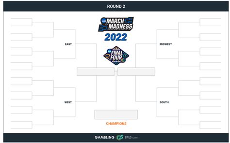Printable March Madness Bracket 2023 8 Free Pdfs