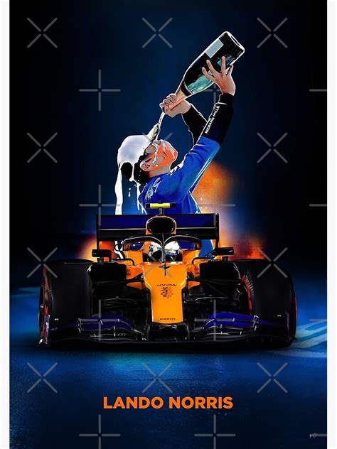 Lando Norris Formula 1 Poster Poster For Sale By Kodesign Redbubble