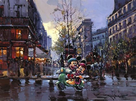 Rodel Gonzalez Our Adventure Original Acylic On Canvas Disney Fine Art