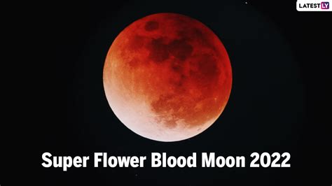 Science News Know About Super Flower Blood Moon Date Live Streaming And Details About
