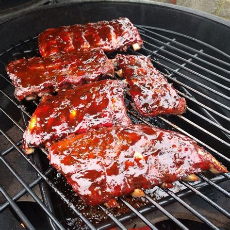 Slow Cooked Sticky Ribs With A Bbq Sauce Kitchen Exile