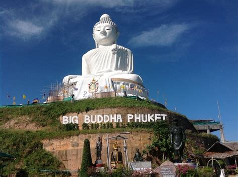 Sehr Eindrucksvoll Aber Viel Los Großer Buddha Von Phuket Chalong