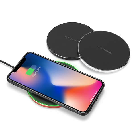 Bakeey Aluminum Qi Wireless Fast Charger Charging Dock Pad Mat Phone