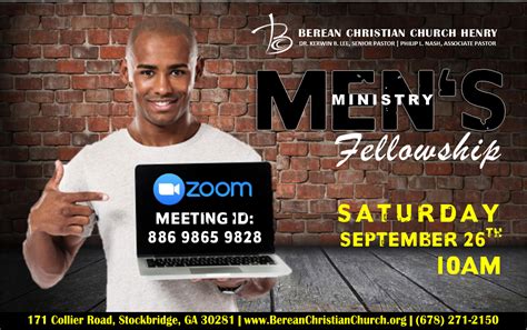Mens Ministry Fellowship
