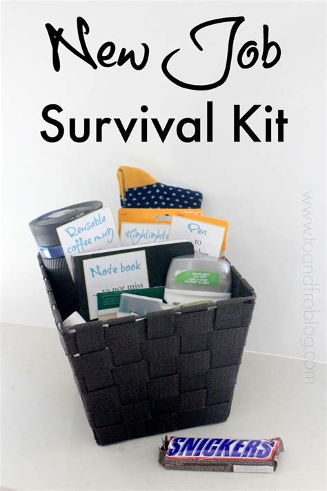 However there are some great gift ideas around that are. New Job Survival Kit DIY | To & Fro