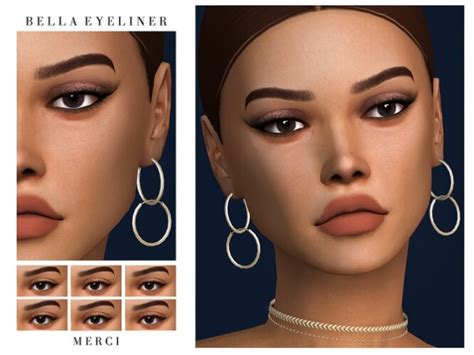 Bella Eyeliner By Merci At Tsr Sims 4 Updates