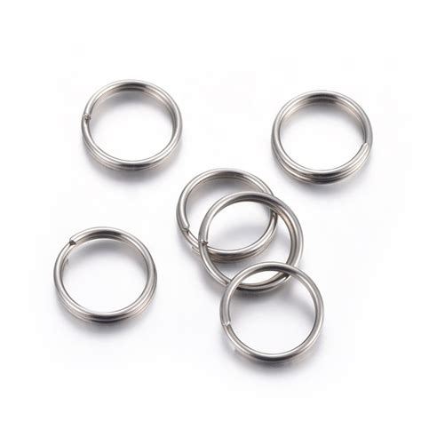 50 8mmx13mm Stainless Steel Split Rings With A 65mm Inner Diameter