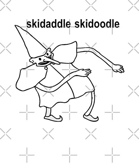 Skidaddle Skidoodle Your Is Now A Noodle Meme By Tshirtwaffle Redbubble