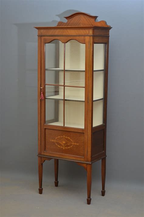 … the cost was very reasonable, the service was exceptional, and delivery was on target! Slim Edwardian Display Cabinet - Vitrine - Antiques Atlas