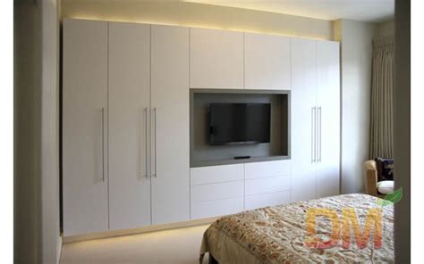 T.v.unit and wardrobe and bed design. China Hight Gloss Bedroom Set Built in Wardrobe with TV ...