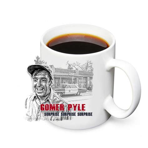 The Andy Griffith Show Gomer Pyle Coffee Mug Surprise Etsy Australia