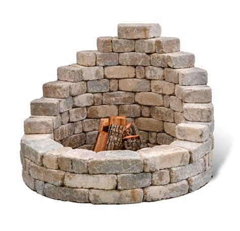 Fire Pits W Metal Insert Shop Romanstone For Impressive Kits You