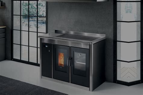 Klover Smart 120 Wood Pellet Central Heating Cooker Vlrengbr