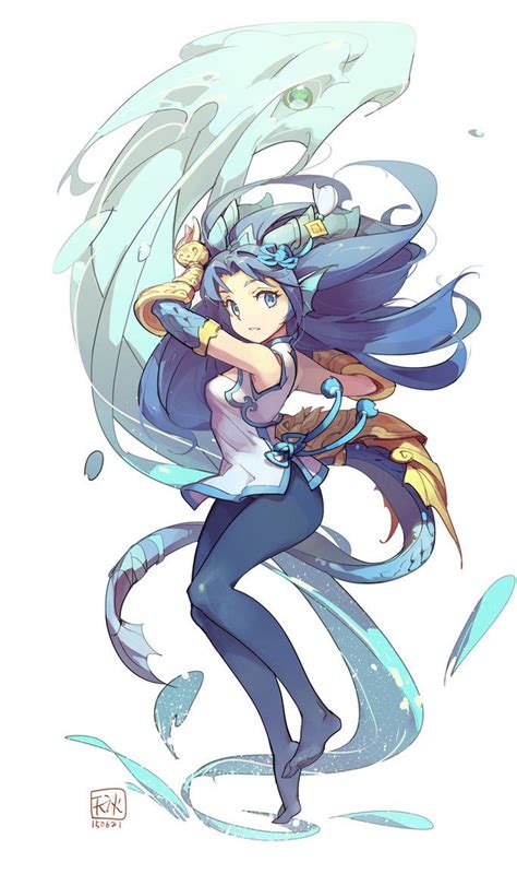 Puzzle N Dragons Karin Character Illustration Puzzles And Dragons Anime