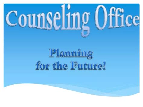 Ppt Counseling Office Powerpoint Presentation Free Download Id8879516