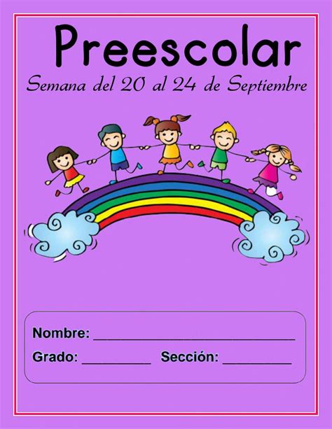 Preescolar Cuadernos De Repaso Semana 04 Del 20 Al 24 De Septiembre