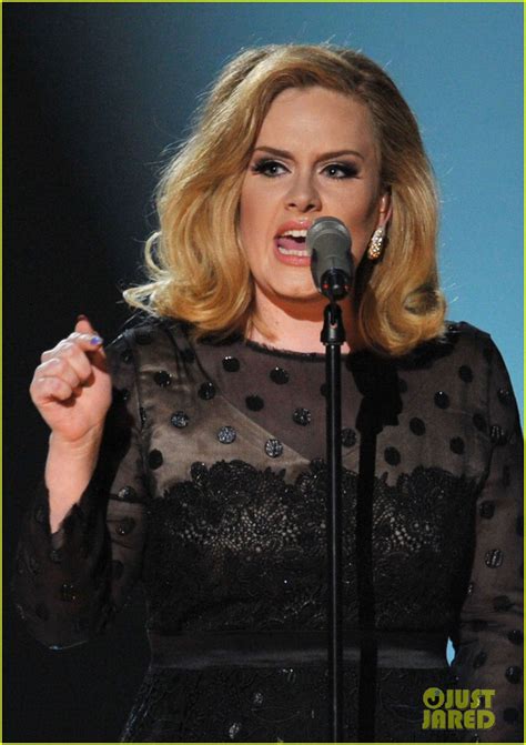 Adeles Grammys Performance Watch Now Photo 2628436 2012 Grammy