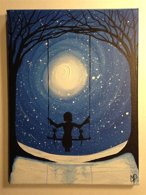 Swingsstill Love Them On Pinterest Swings Girl Paintings