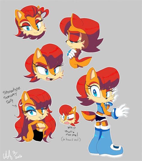 Lots Of Acorns By Kiwisharku Game Character Design Sally Acorn
