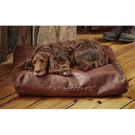 Pick up a pack of samples today and get. Orvis Square Leather Dog Bed Cover / Small Dogs Up To 40 ...