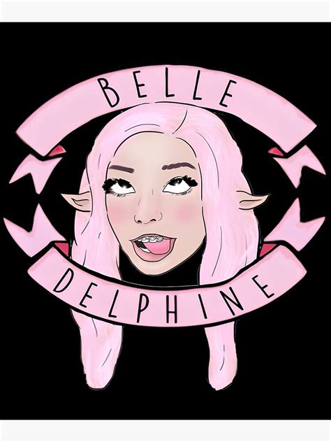 Belle Delphine Poster For Sale By Kibinatomo Redbubble