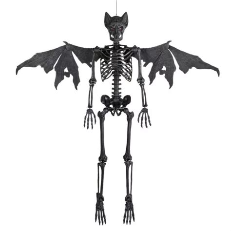 2023 5ft 60and Bat Skeleton Led Poseable Lights Wings Home Depot Accents