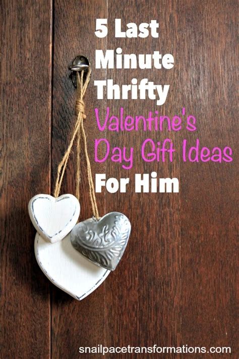 5 Last Minute Thrifty Valentines Day T Ideas For Him