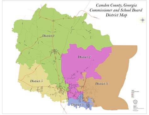 Voting Districts Map Camden County Ga Official Website