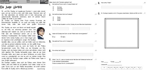 Hier gibt es einfache deutsche texte, mit denen du dein leseverstehen verbessern kannst. Proben Deutsch Klasse 2 Grundschule | Catlux