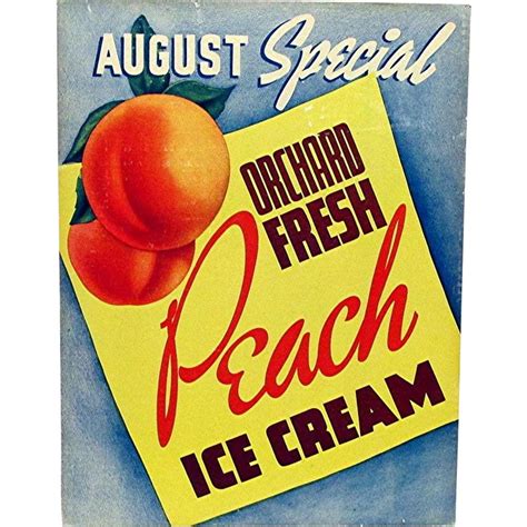 Ice Cream Advertising Sign From 1936 Hood Dairy Advertising Signs