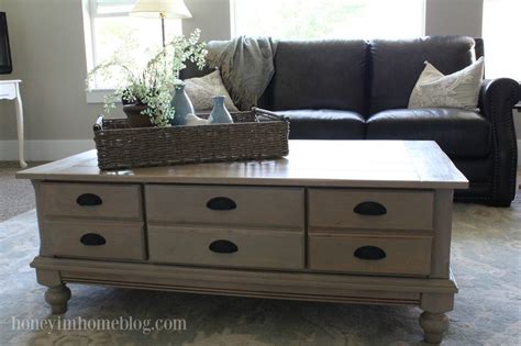 Restain Coffee Table / Coffee Table Makeover How To Refinish An Old
