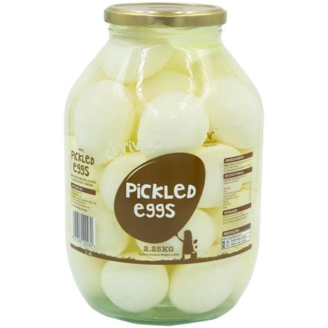 Buy Drivers Pickled Eggs 1x225kg Order Online From Jj Foodservice