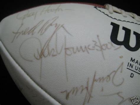 1983 Rams Team Autographed Football 30572115